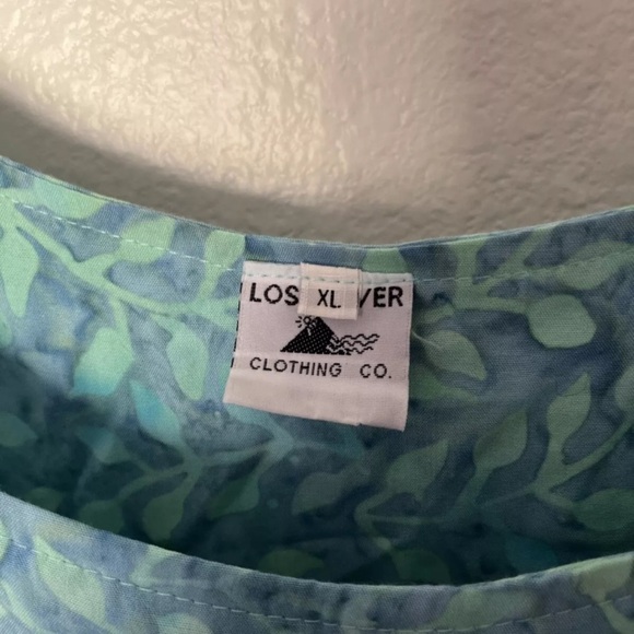 Lost River Clothing Co. Dress Size XL Rayon Floral/Leaf Print Good Condition - Picture 8 of 10